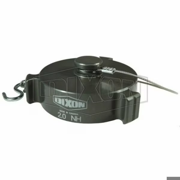 The Right Connection Rocker Lug Cap with Chain, 2 in Nominal, FNPSH End Style, Aluminum, Domestic, Dixon, Mfr#: CAP200S-C